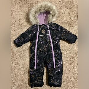 NANO Baby Girls One-piece Snowsuit 12m